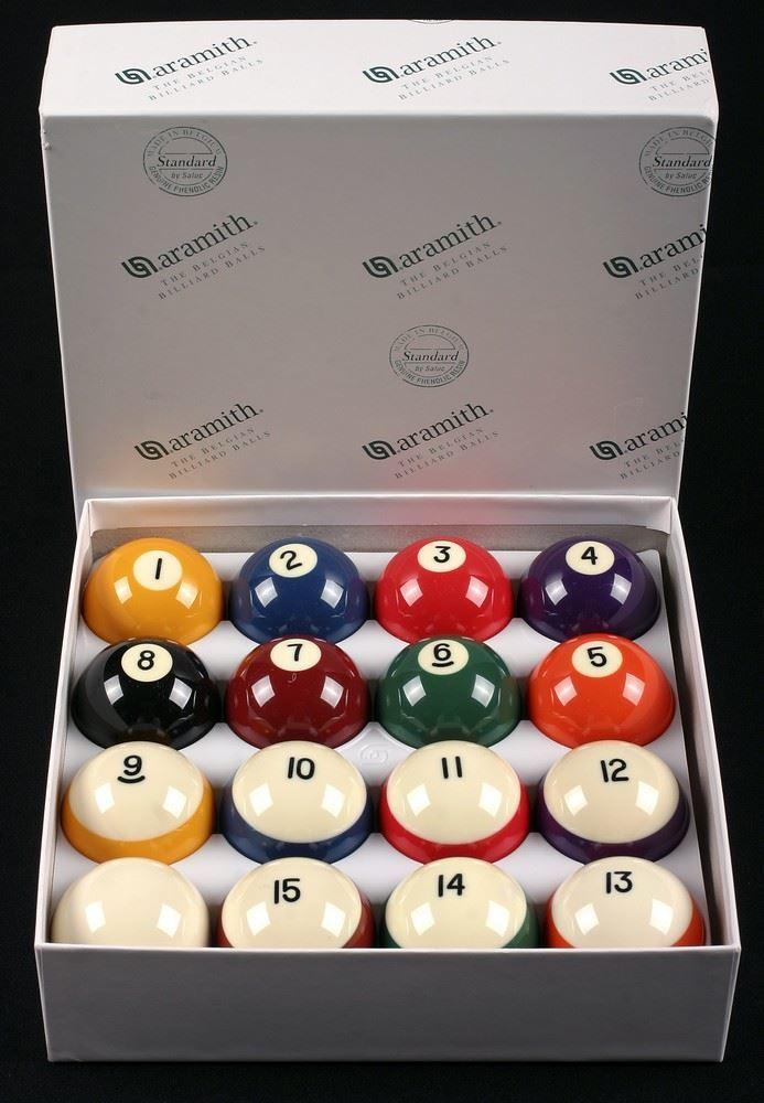 thumbnail image 2 of Aramith Crown Standard Pool Ball Set – AR1046 – New In Box 2 of 3