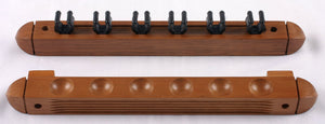 6 Cue 2-PC Wall Rack