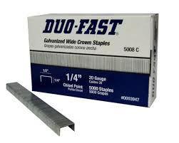 DUO FAST STAPLES