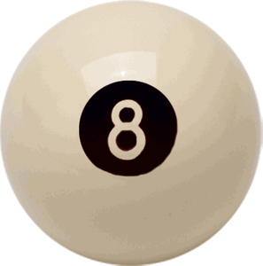Aramith Reversed 8-Ball